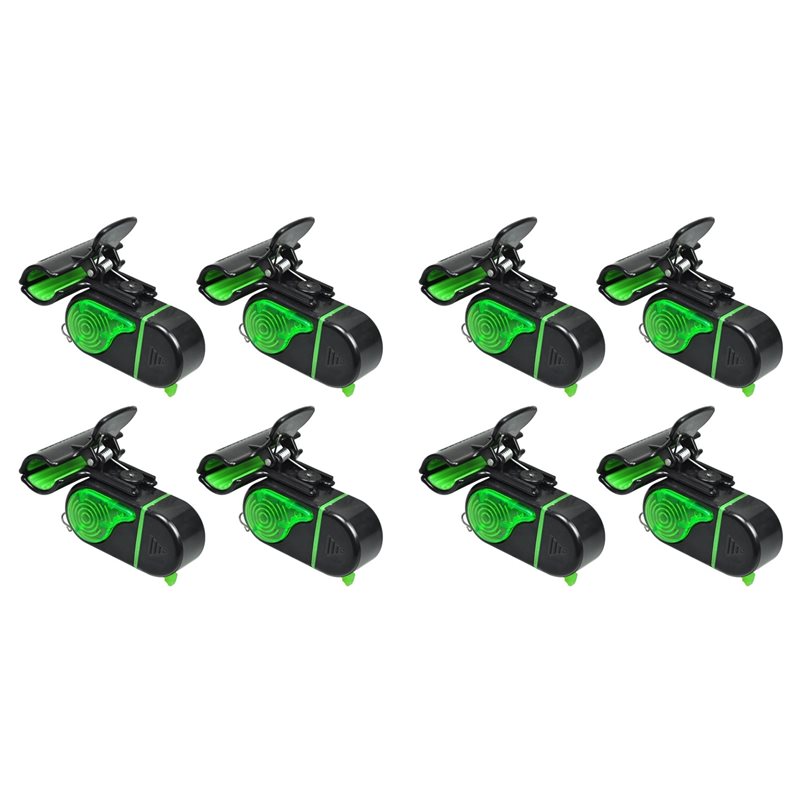 A06F-8PCS Fishing Bite Alarms  - đánh giá và giá Fish Alarm