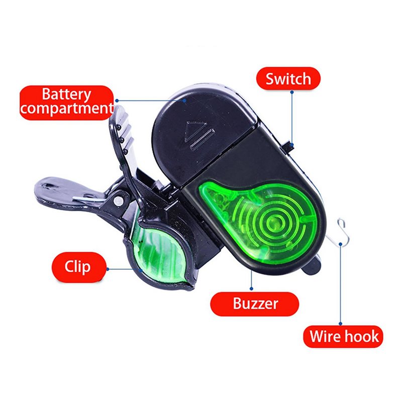 A06F-8PCS Fishing Bite Alarms  - đánh giá và giá Fish Alarm