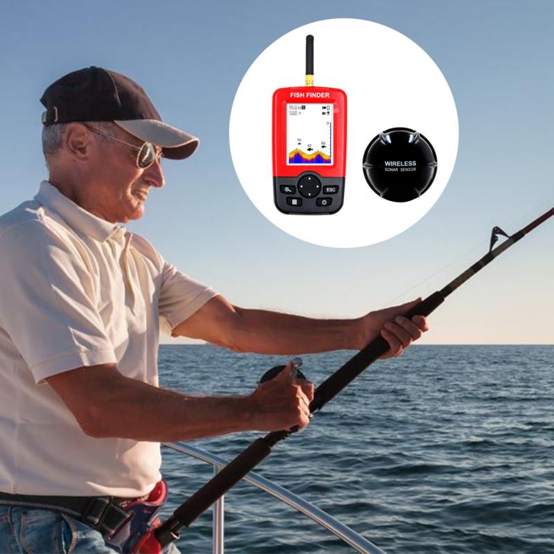 Portable Depth Fish Finder wit - đánh giá và giá Fish Finder Portable