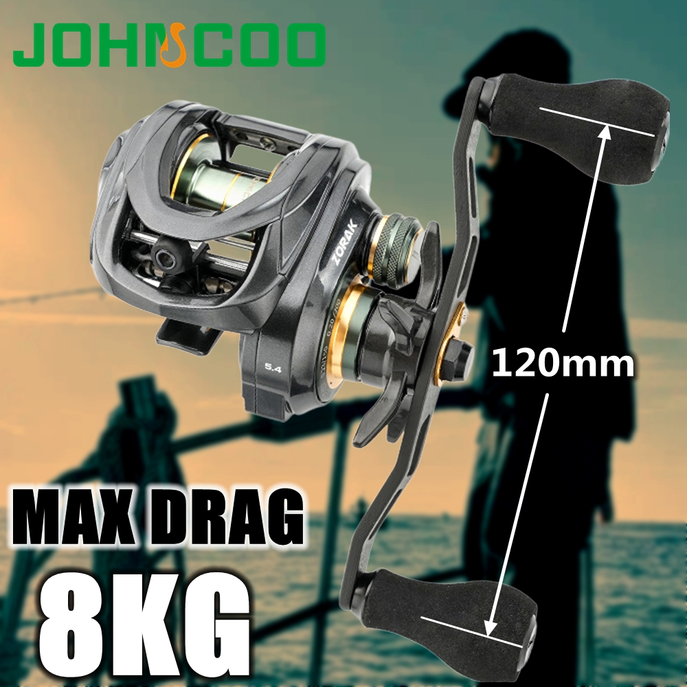 Johncoo Baitcasting Reel Sea F - đánh giá và giá Abu Garcia Reel Max