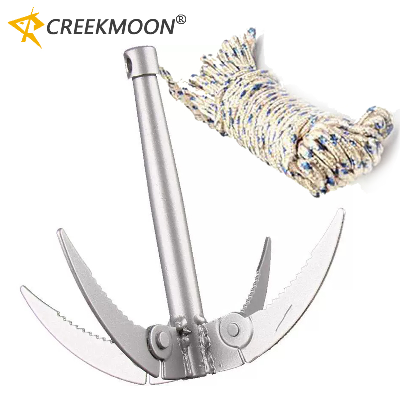 4 Claw Anchor Sickle Foldable  - đánh giá và giá Fish Finder Gps