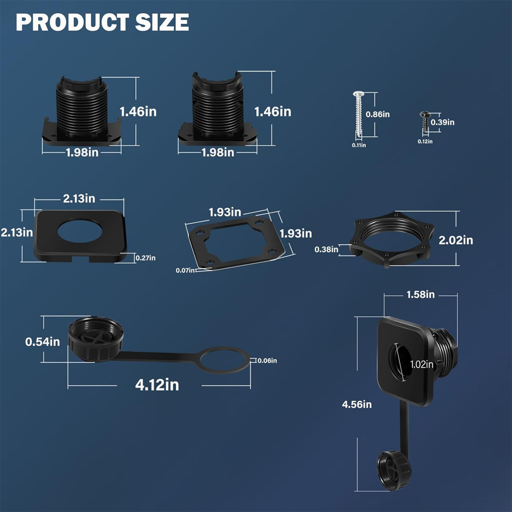 LiveScope™Bulkhead Connector K - đánh giá và giá Fish Finder Transducer
