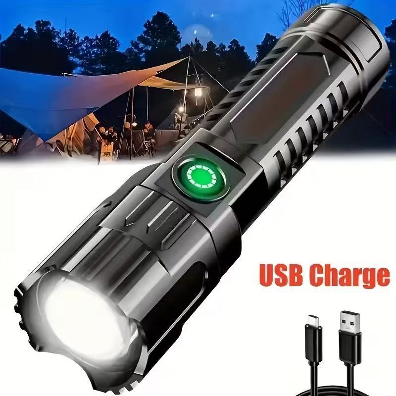 New High-power Led Flashlight  - đánh giá và giá Fish Finder Battery